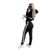 Load image into Gallery viewer, Women Set Top and Pants Women's Wear New Sports Suit 2piece